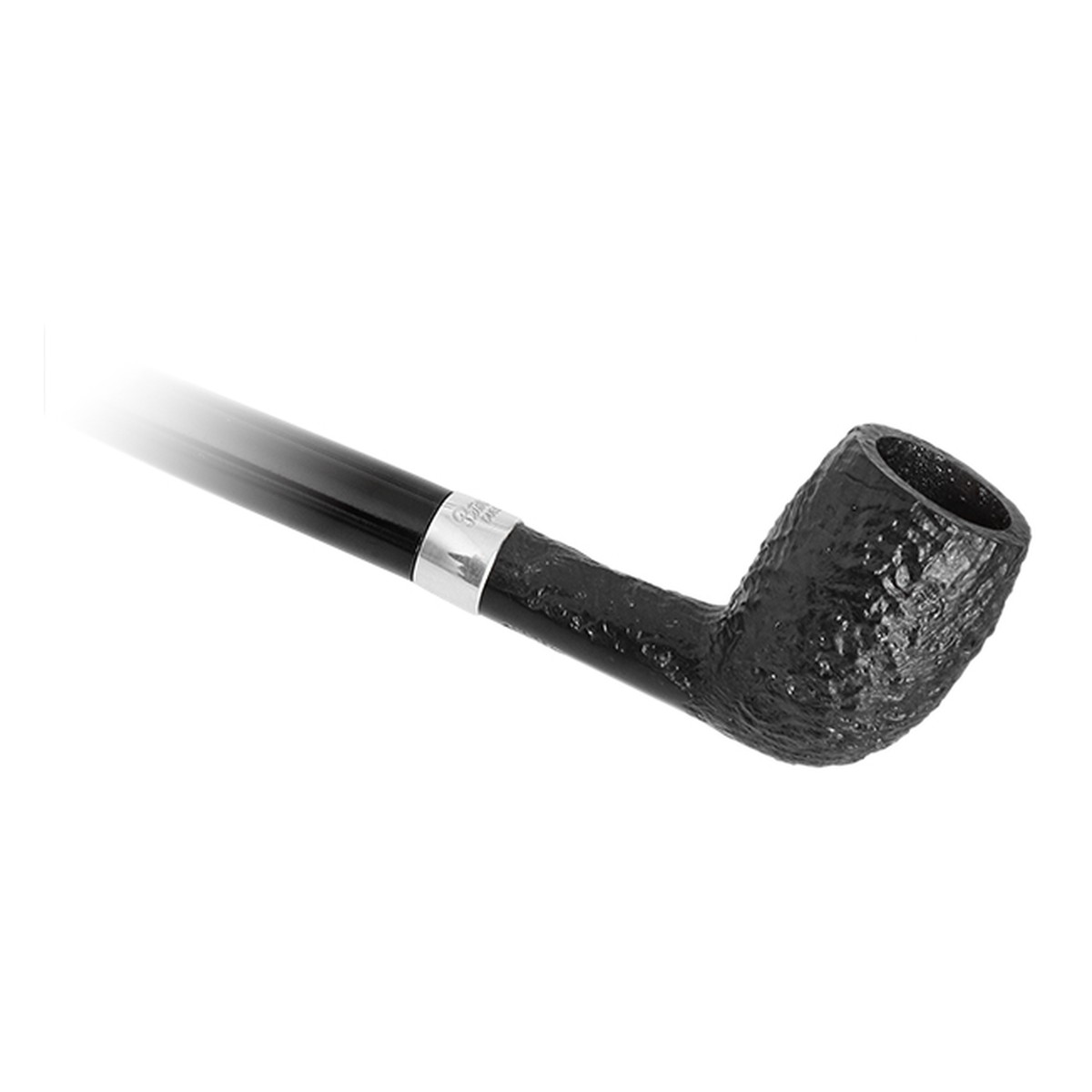 Peterson Pipes Churchwarden Sandblasted Belgique Fishtail - 图片 2