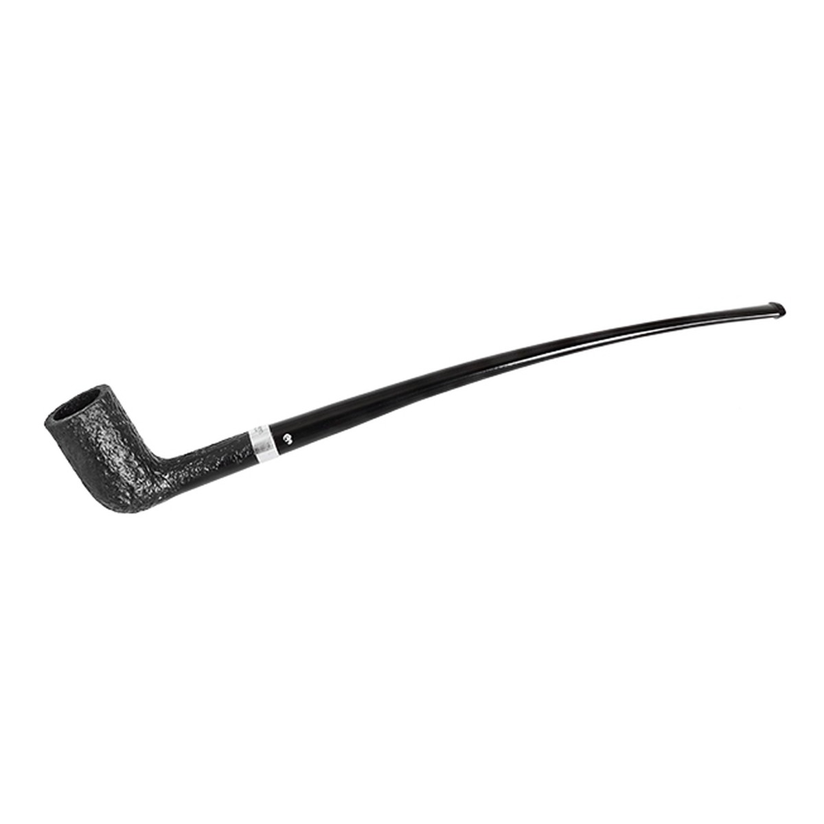 Peterson Pipes Churchwarden Sandblasted Dublin Fishtail