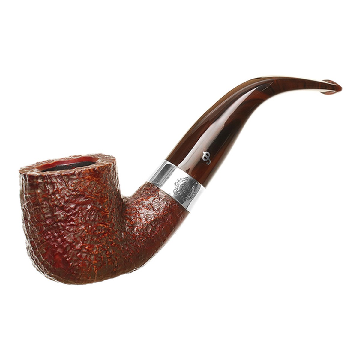 Peterson Pipes Irish Harp Sandblasted (01) Fishtail