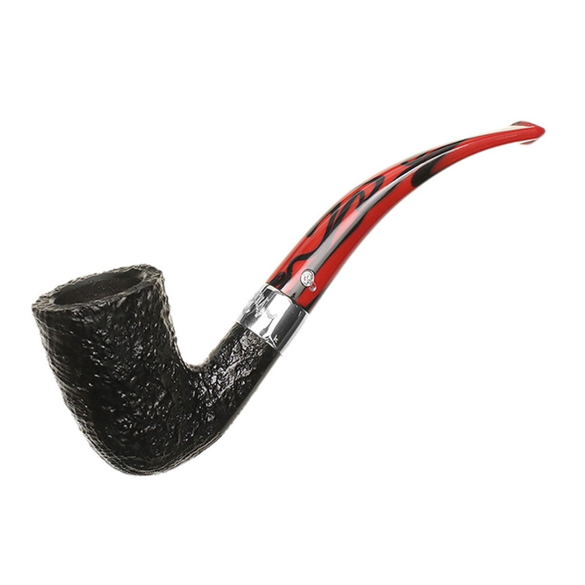 Peterson Pipes Dracula Sandblasted (128) Fishtail