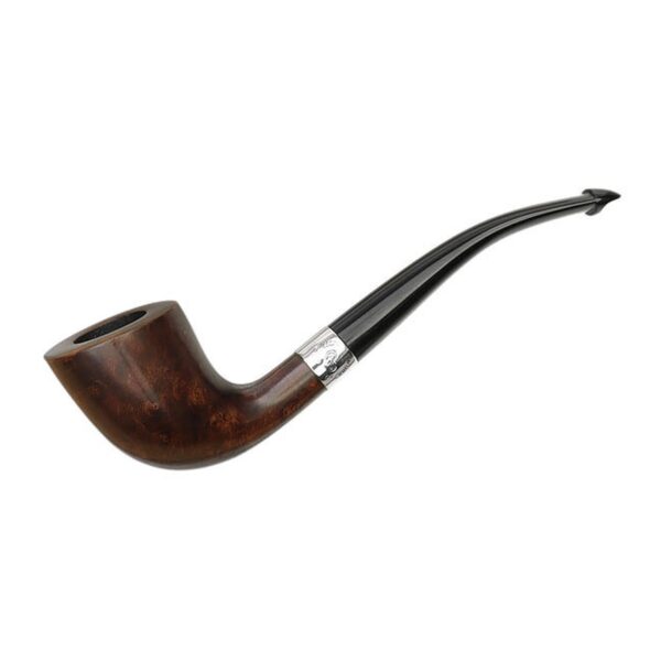 Peterson Pipes Aran Smooth Nickel Mounted (129) P-Lip