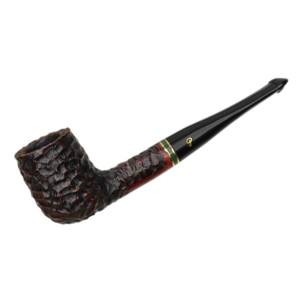 Peterson Pipes Emerald Rusticated (6) P-Lip