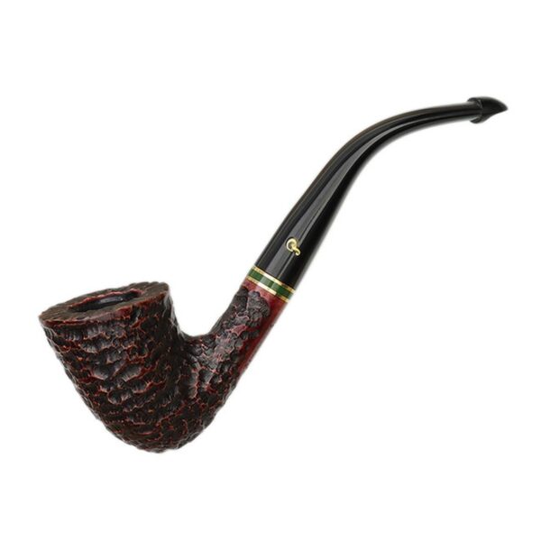 Peterson Pipes Emerald Rusticated (127) P-Lip