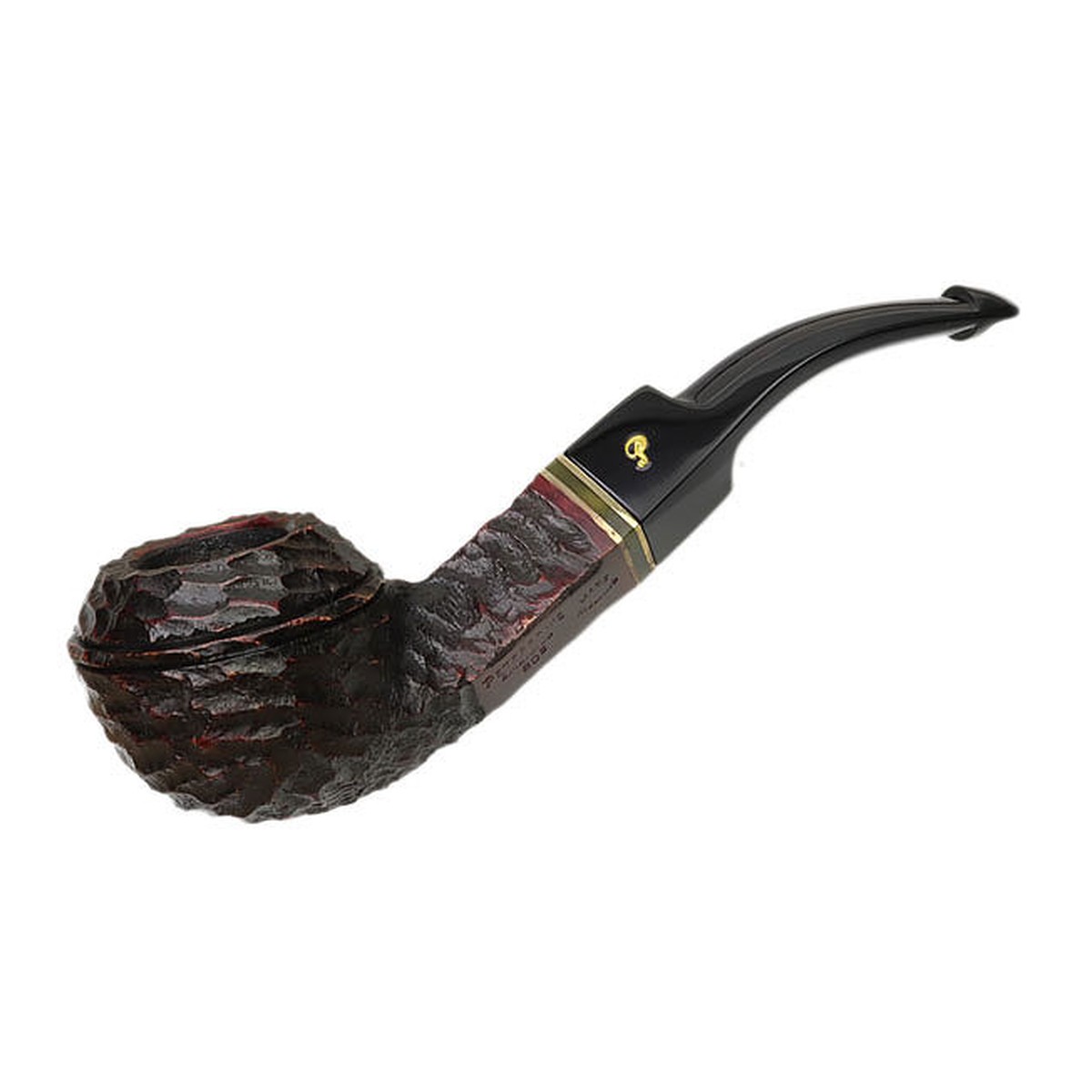 Peterson Pipes Emerald Rusticated (80s) P-Lip