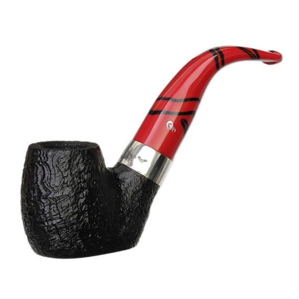 Peterson Pipes Dracula Sandblasted (304) Fishtail