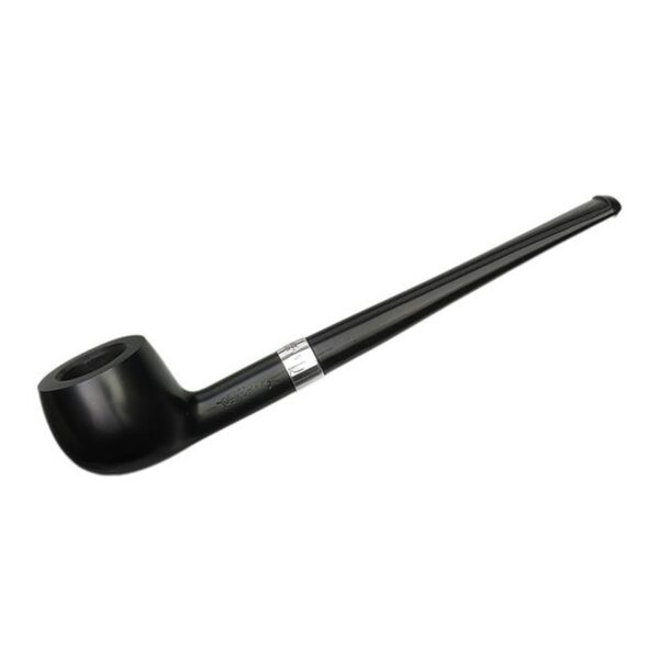 Peterson Pipes Junior Ebony Silver Mounted Prince Fishtail