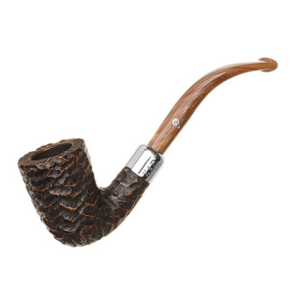 Peterson Pipes Derry Rusticated (128) Fishtail