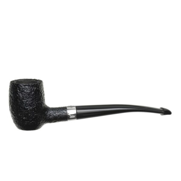 Peterson Pipes Speciality Sandblasted Nickel Mounted Barrel P-Lip