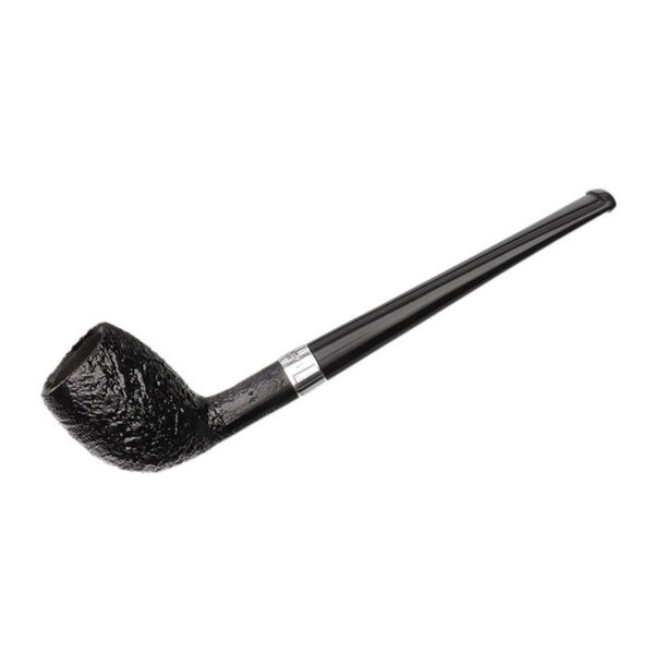 Peterson Pipes Junior Sandblasted Silver Mounted Belge Fishtail