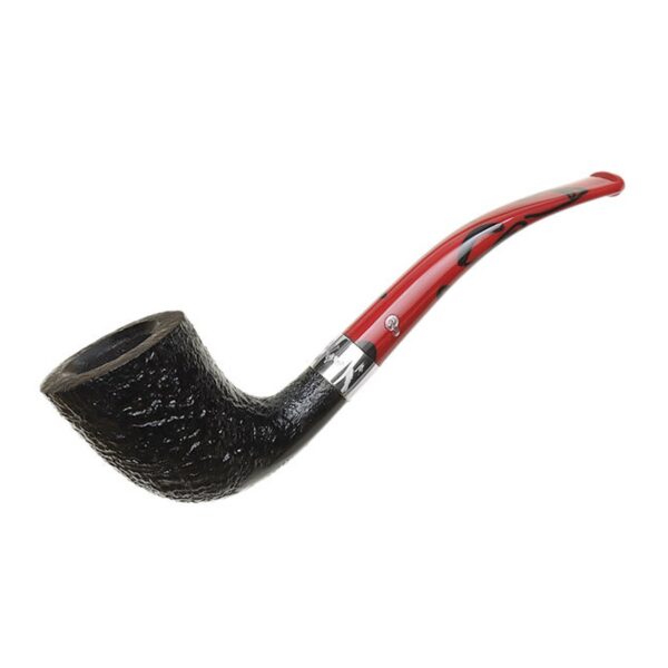 Peterson Pipes Dracula Sandblasted (129) Fishtail