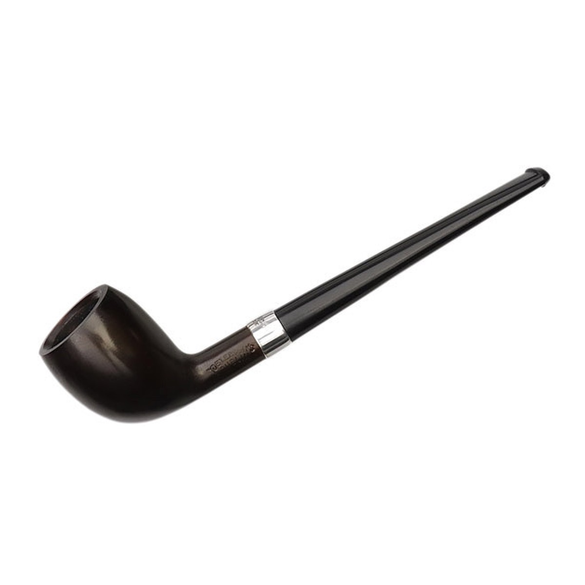 Peterson Pipes Junior Heritage Silver Mounted Belge Fishtail