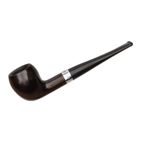 Peterson Pipes Junior Heritage Silver Mounted Pear Fishtail