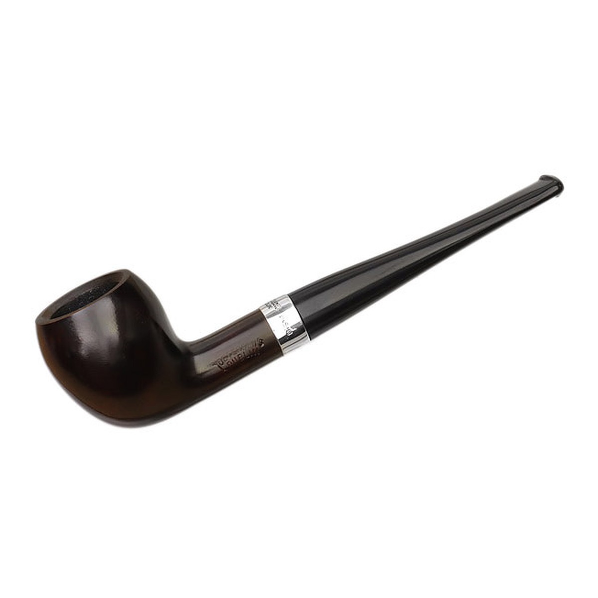 Peterson Pipes Junior Heritage Silver Mounted Pear Fishtail