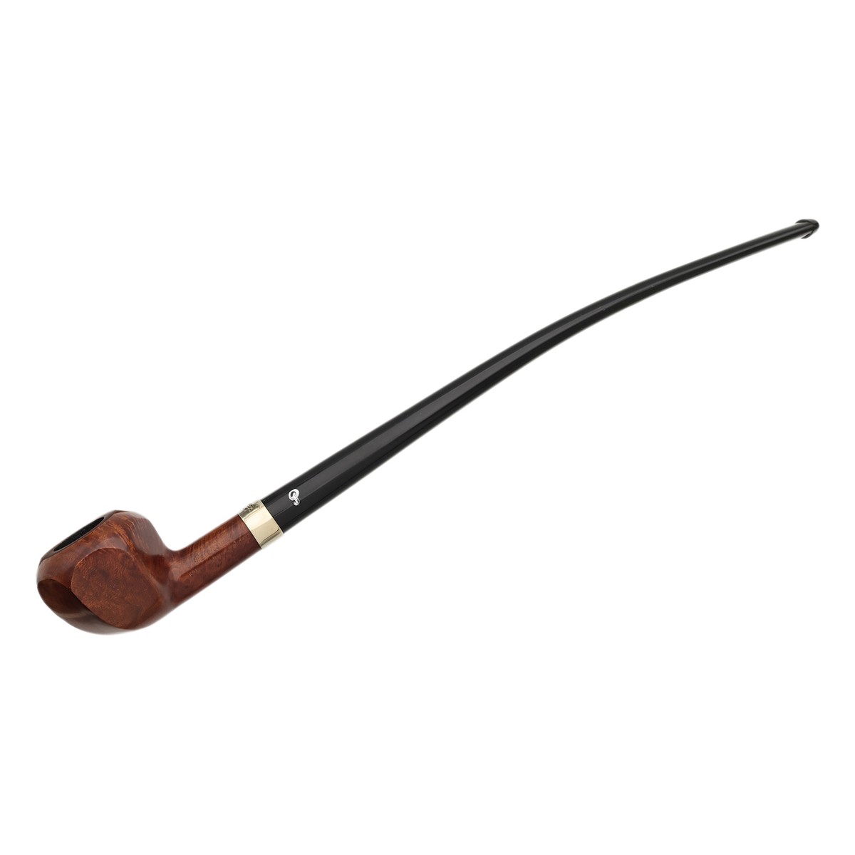 Peterson Pipes Churchwarden Smooth Paneled Acorn Fishtail