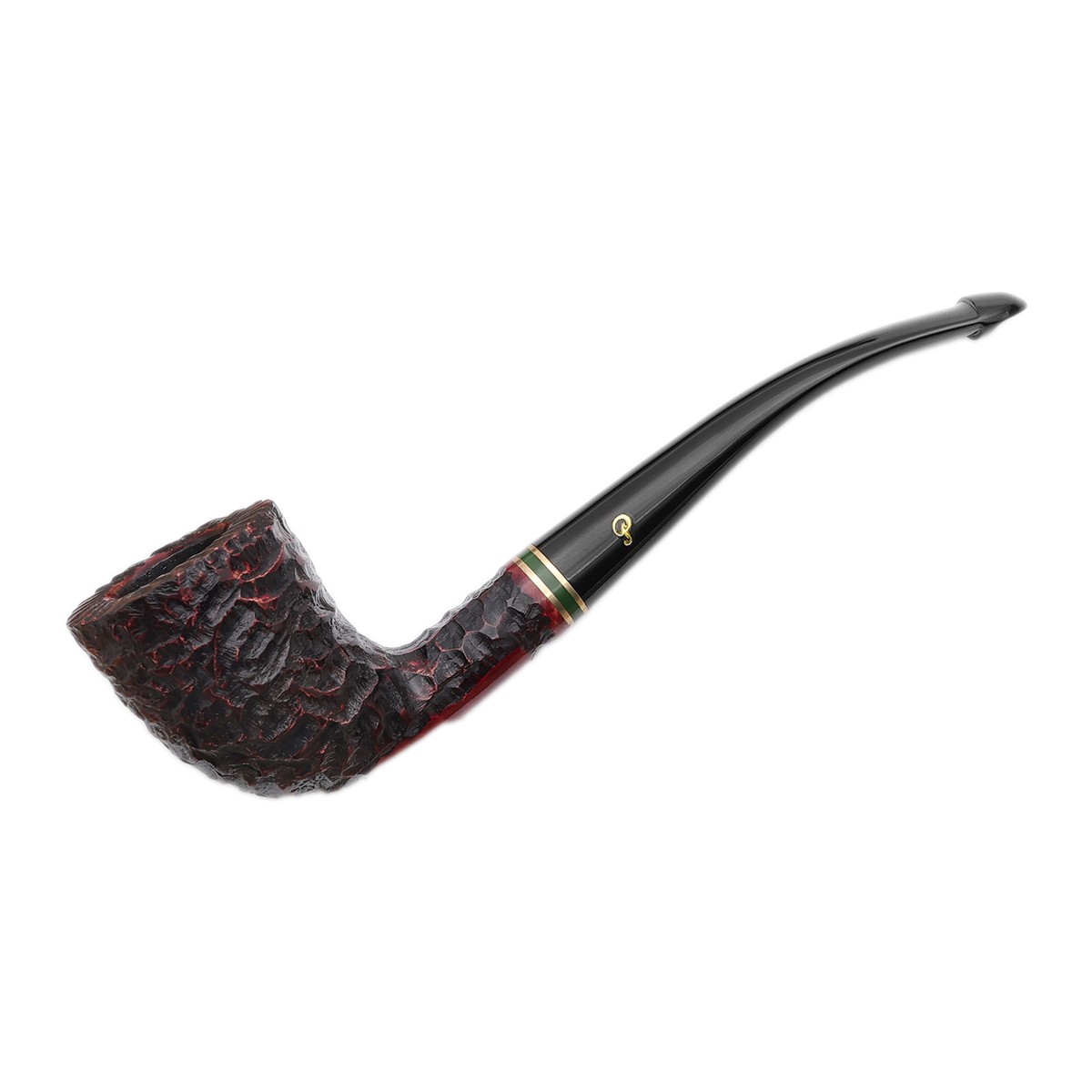 Peterson Pipes Emerald Rusticated (129) P-Lip