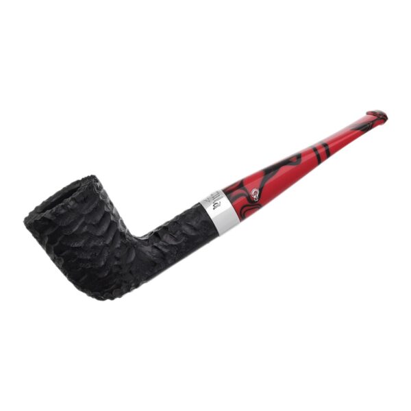 Peterson Pipes Dracula Rusticated (120) Fishtail