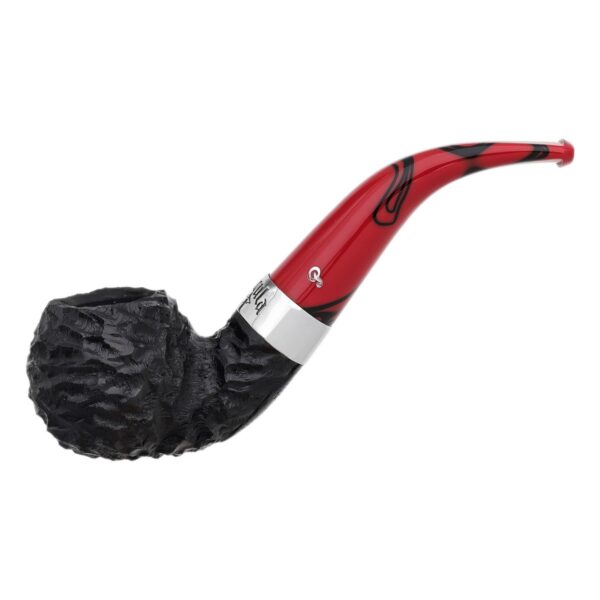 Peterson Pipes Dracula Rusticated (03) Fishtail