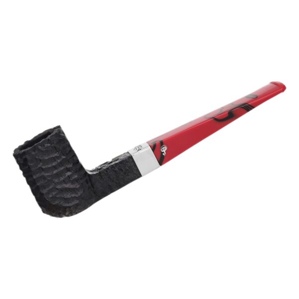 Peterson Pipes Dracula Rusticated (444) Fishtail