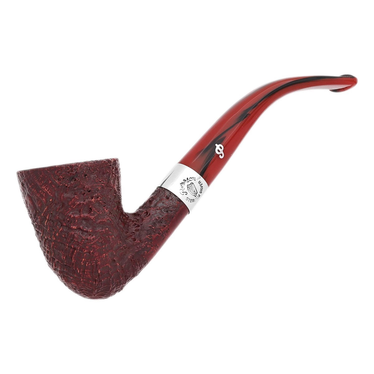 Peterson Pipes Irish Made Army Sandblasted (127) Fishtail