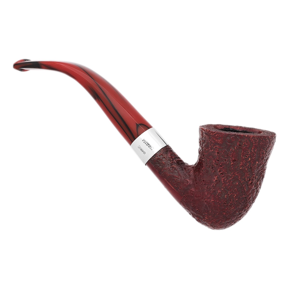 Peterson Pipes Irish Made Army Sandblasted (127) Fishtail - Image 2