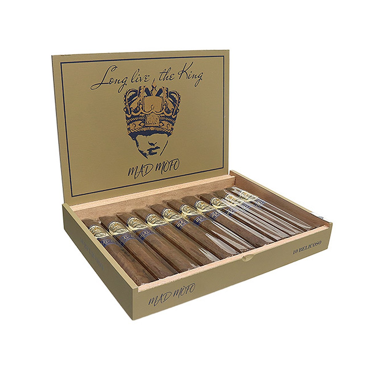 Caldwell Long Live the King Mad MoFo Maduro Belicoso (Box of 10)