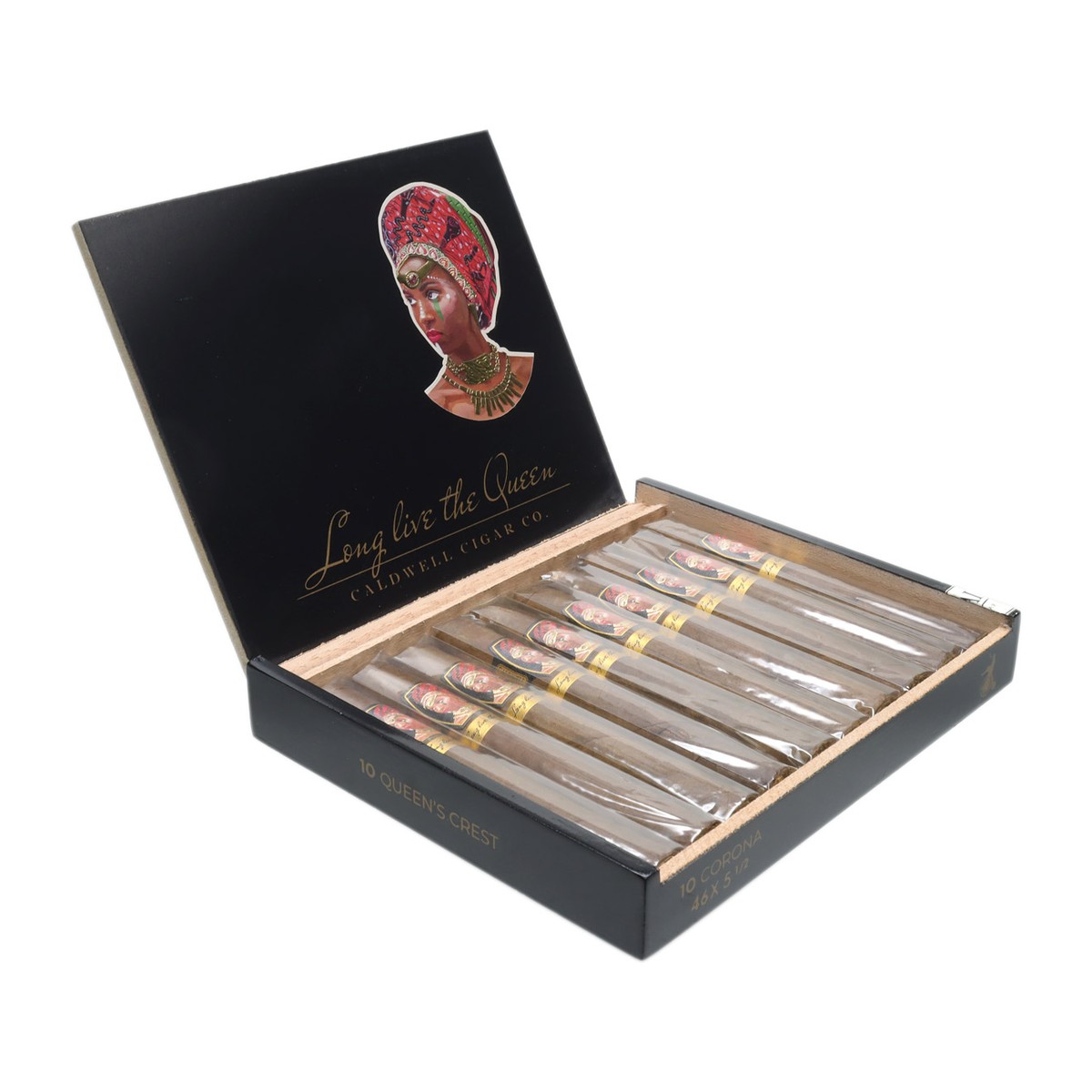 Caldwell Long Live the Queen Maduro Queen's Crest (Box of 10)