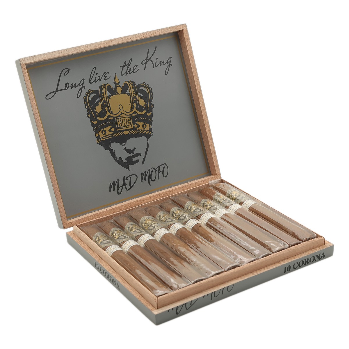 Caldwell Long Live The King Mad Mofo Habano Corona (Box of 10)