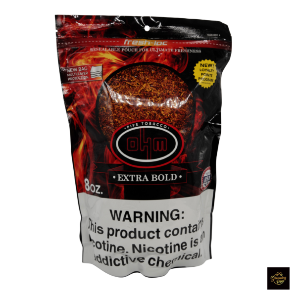 Ohm Extra Bold Pipe Tobacco 8oz Bag