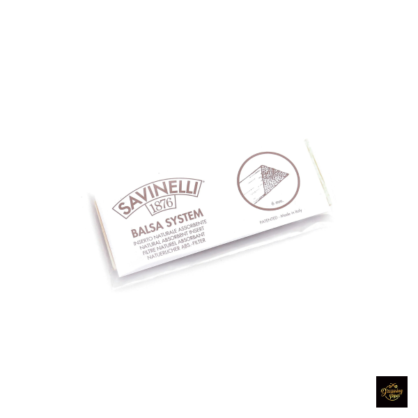 Savinelli 6mm Filters - Balsa (20 Pack)