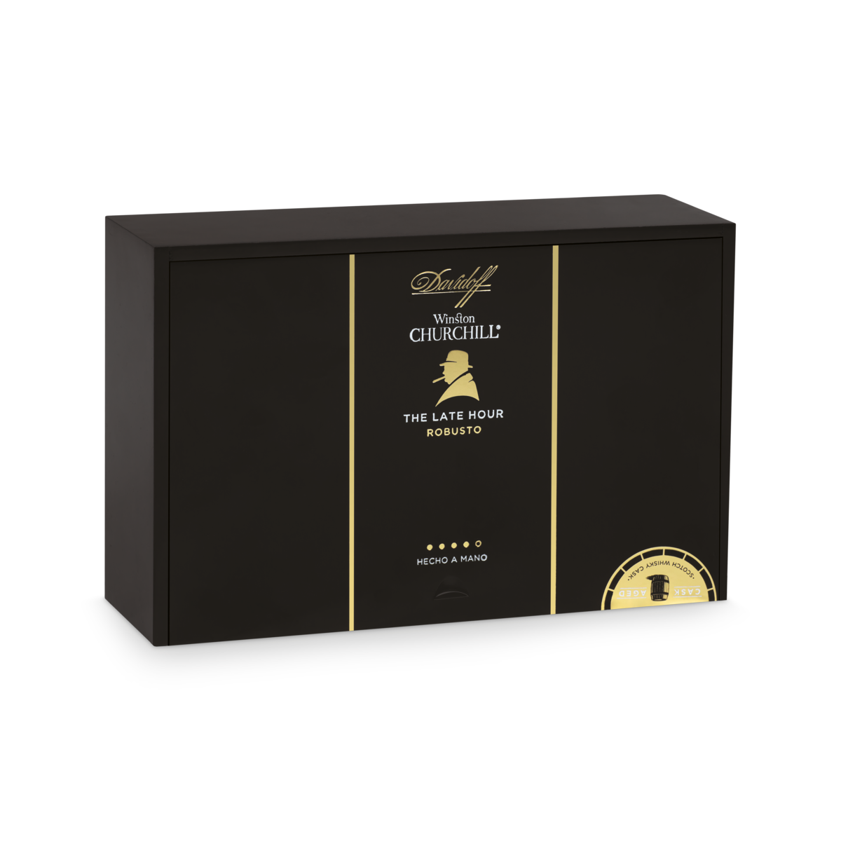 Davidoff Winston Churchill The Late Hour Series Robusto (5"x52) Cigars - Image 2