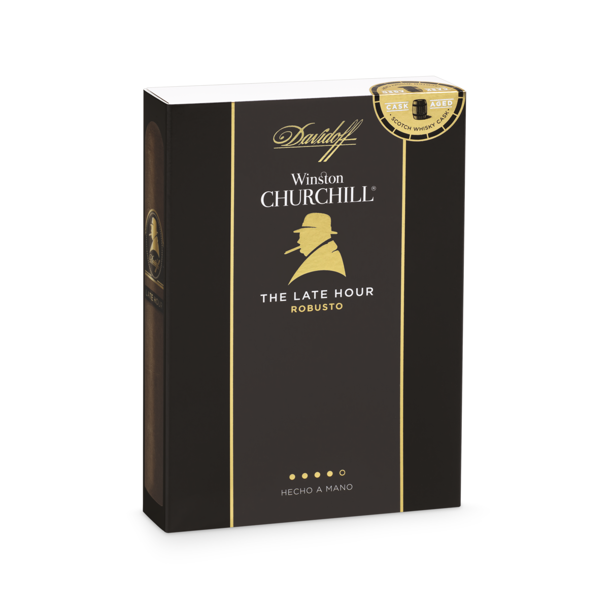 Davidoff Winston Churchill The Late Hour Series Robusto (5"x52) Cigars - Image 5