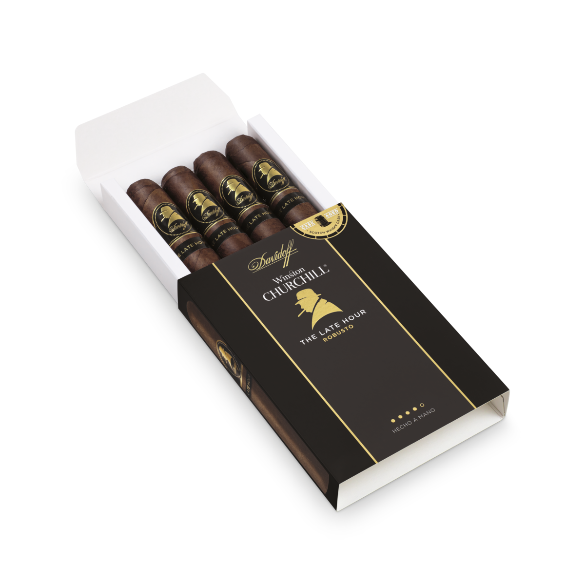 Davidoff Winston Churchill The Late Hour Series Robusto (5"x52) Cigars - Image 4
